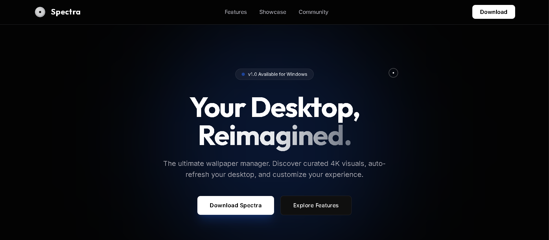 Spectra Wallpapers official website by Nilesh Kumar Saini - smart wallpaper app platform